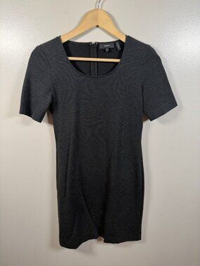 h&m ribbed sweater dress Empire Wool Moving Rib Dress